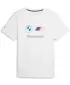 Férfi póló PUMA BMW MMS ESS LOGO TEE 621314-02 FEHÉR