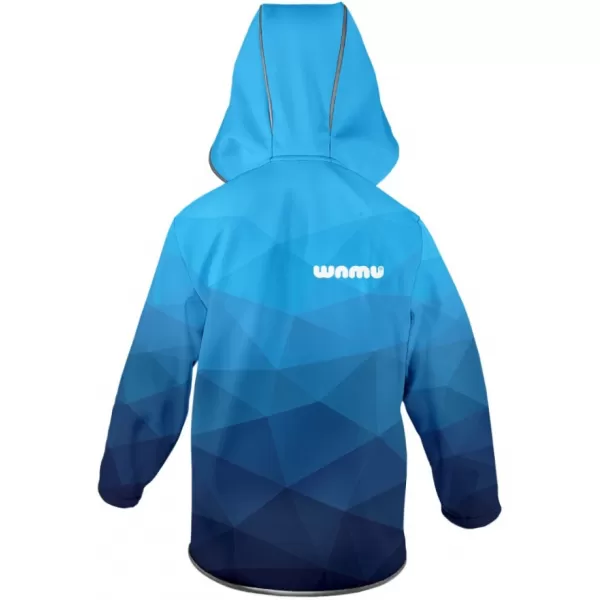  Gyermek softshell kabát WAMU MOZAIKA KÉK 
