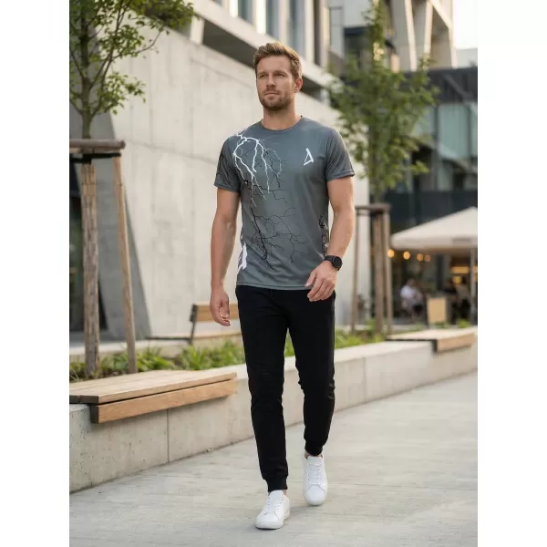  Prémium férfi póló ALTISPORT VOJ/ALM004TR01 GRAFIT 