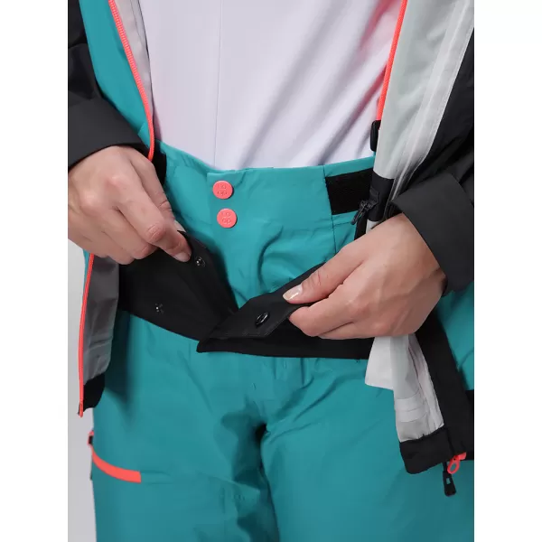  Női téli kabát LOAP FALOMA XLW2301 SZÜRKE 