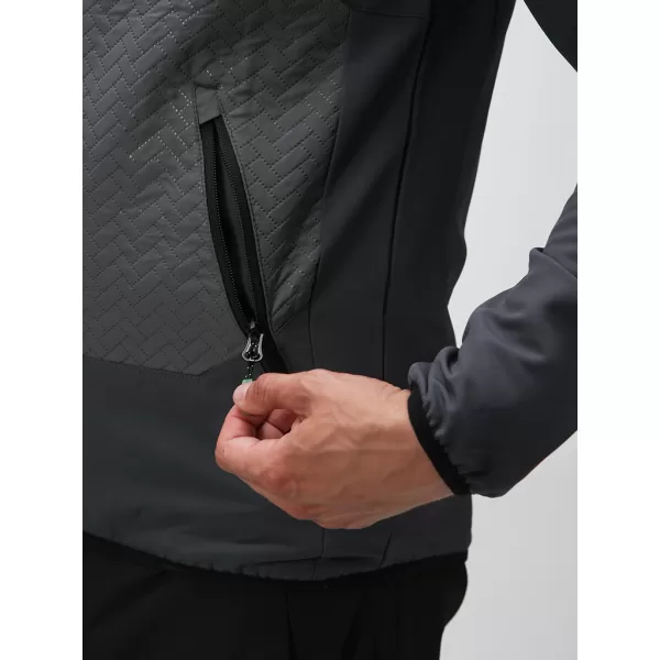  Férfi softshell kabát LOAP URELON OLM2312 SÖTÉTSZÜRKE 