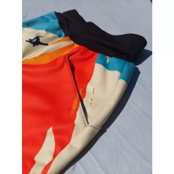  Gyermek softshell nadrág WAMU MOUNTAIN BIKE SVĚTLÁ SZÍNESEBB 