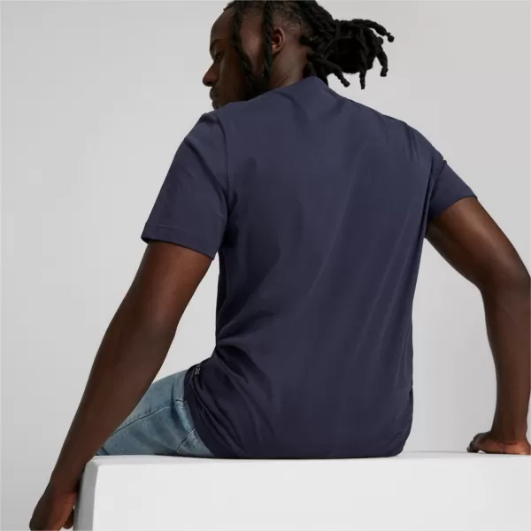  Férfi póló PUMA ESS+ LOGO LAB TEE 675916-06 KÉK 