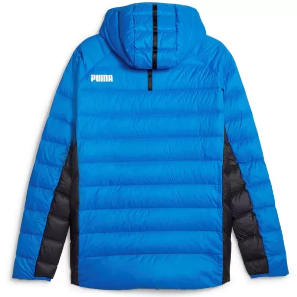  Férfi dzseki PUMA PACKLITE HOODED DOWN JACKET 849355-47 KÉK 