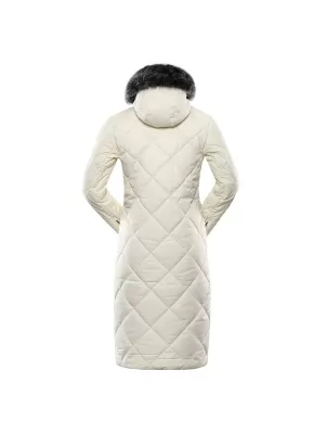 Kabát ALPINE PRO GOSBERA LCTB205 FEHÉR