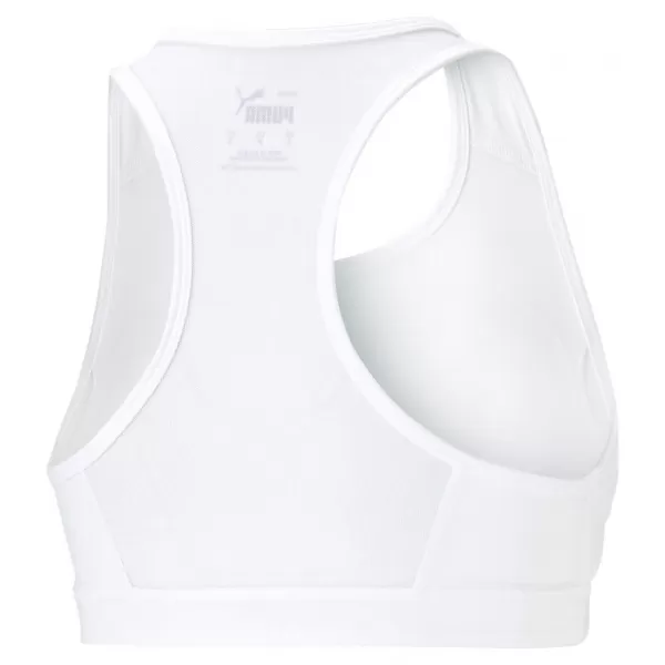  Női melltartó PUMA MID IMPACT 4KEEPS GRAPHIC BRA PM 520306-52 FEHÉR 