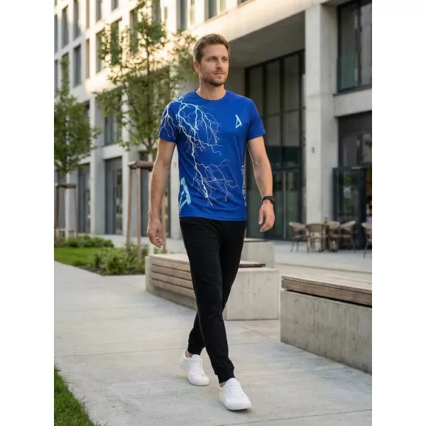  Prémium férfi póló ALTISPORT VOJ/ALM004TR01 KIRÁLYKÉK 