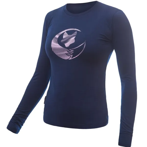  Női aláöltöző felső SENSOR MERINO ACTIVE PT FOX DEEP BLUE 