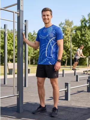 Prémium férfi póló ALTISPORT VOJ/ALM003TR01 KIRÁLYKÉK