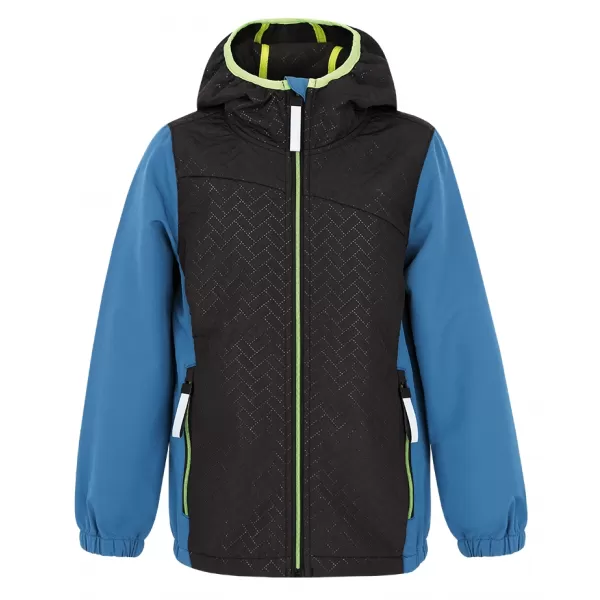  Gyermek softshell kabát LOAP URANIX OLK2307 KÉK 