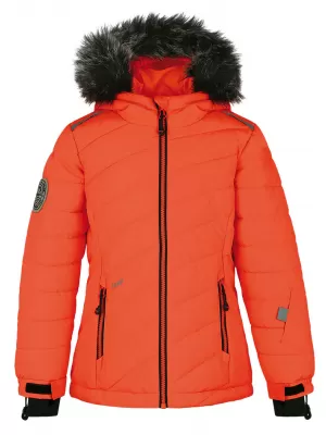 Gyermek téli kabát LOAP FULSACA OLK2321 NARANCS