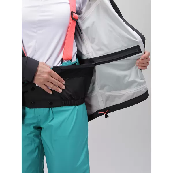  Női téli kabát LOAP FALOMA XLW2301 SZÜRKE 
