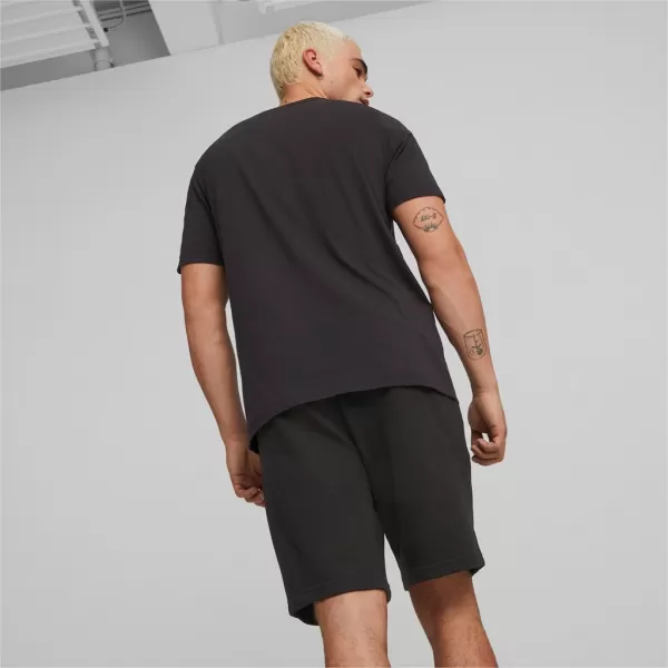  Férfi póló PUMA ESS+ 2 COL LOGO TEE 586759-61 FEKETE 