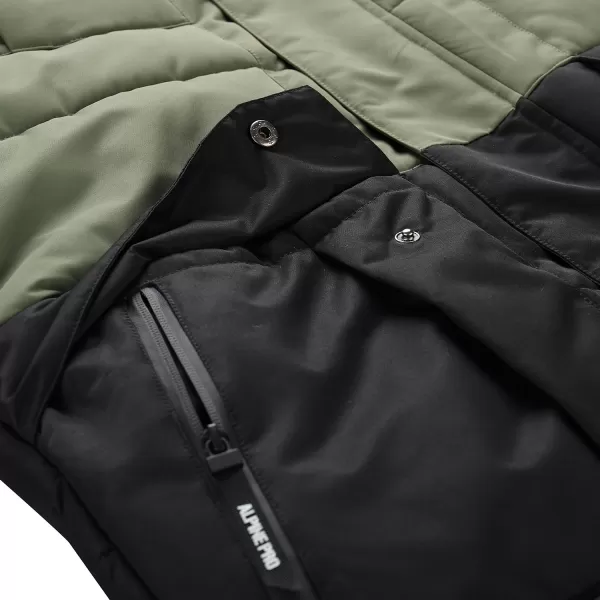  Kabát ALPINE PRO EGYP MJCB625 ZÖLD 