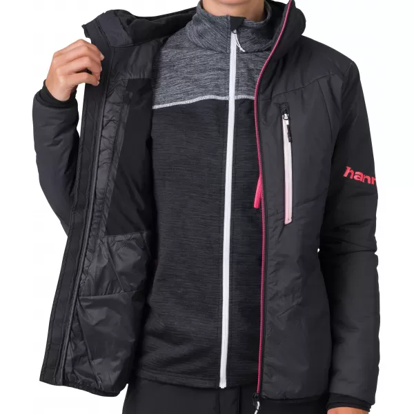  Női kabát HANNAH GABBY HOODY ANTRACIT 