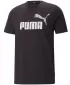 Férfi póló PUMA ESS+ 2 COL LOGO TEE 586759-61 FEKETE