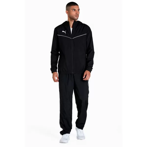  Férfi dzseki PUMA TEAMRISE ALL WEATHER JACKET 657396-03 FEKETE 
