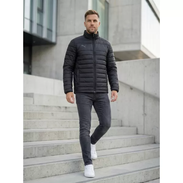  Férfi dzseki PUMA TEAMLIGA LIGHT JACKET 657617-03 FEKETE 