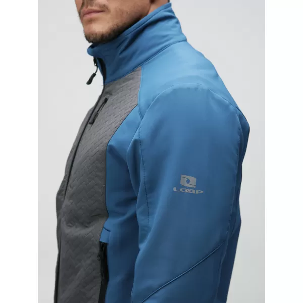 Férfi softshell kabát LOAP URVAL OLM2313 SÖTÉTKÉK 