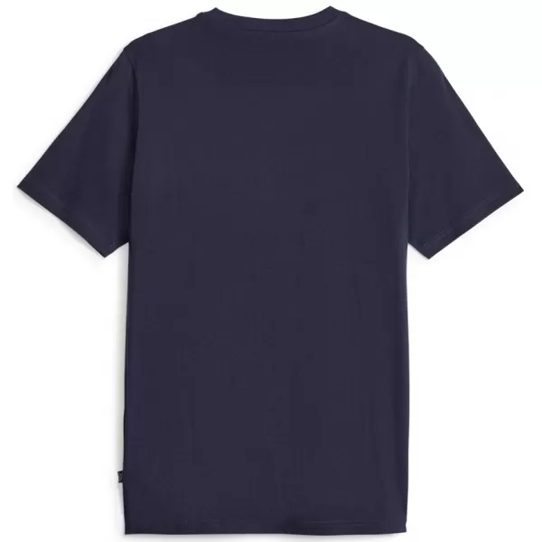  Férfi póló PUMA GRAPHICS WORDING TEE 677185-06 KÉK 