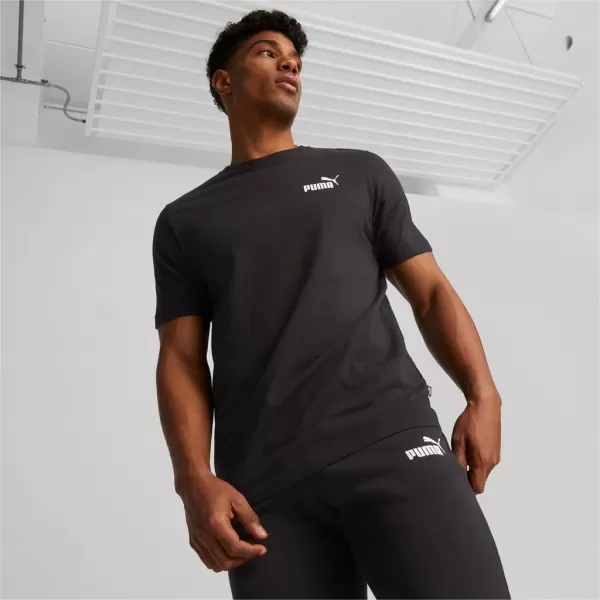 Férfi póló PUMA ESS SMALL LOGO TEE 586668-01 FEKETE 