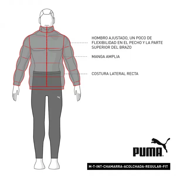  Férfi dzseki PUMA ESS+ PADDED JACKET 849349-06 KÉK 