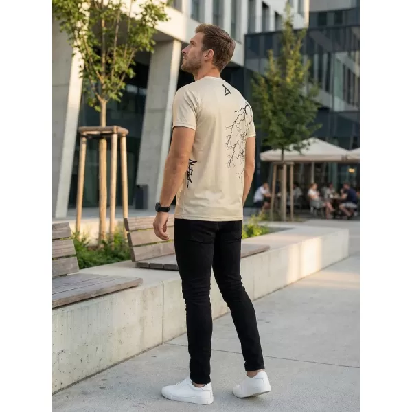  Prémium férfi póló ALTISPORT VOJ/ALM004TR01 BARNA 