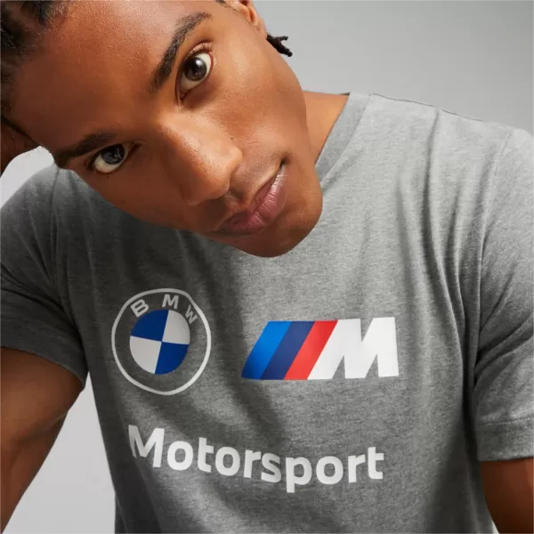  Férfi póló PUMA BMW MMS ESS LOGO TEE 621314-03 SZÜRKE 