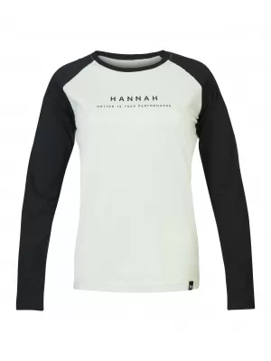 Hosszú ujjú női póló HANNAH PRIM HAJNALKÉK/ANTRACIT