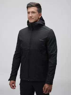 Férfi softshell kabát LOAP LUPP XLM2303 FEKETE
