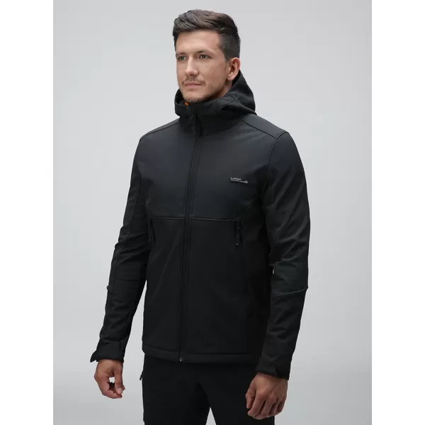  Férfi softshell kabát LOAP LUPP XLM2303 FEKETE 
