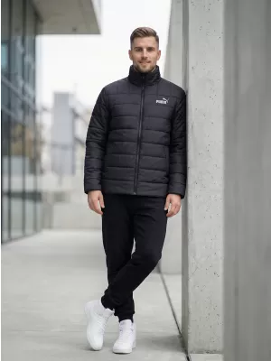 Férfi dzseki PUMA ESS+ PADDED JACKET 849349-01 FEKETE