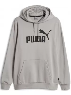 Férfi pulóver PUMA ESS BIG LOGO HOODIE FL (S) 586687-14 SZÜRKE