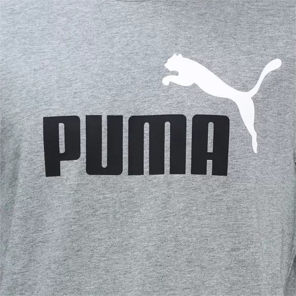  Férfi póló PUMA ESS+ 2 COL LOGO TEE 586759-03 SZÜRKE 