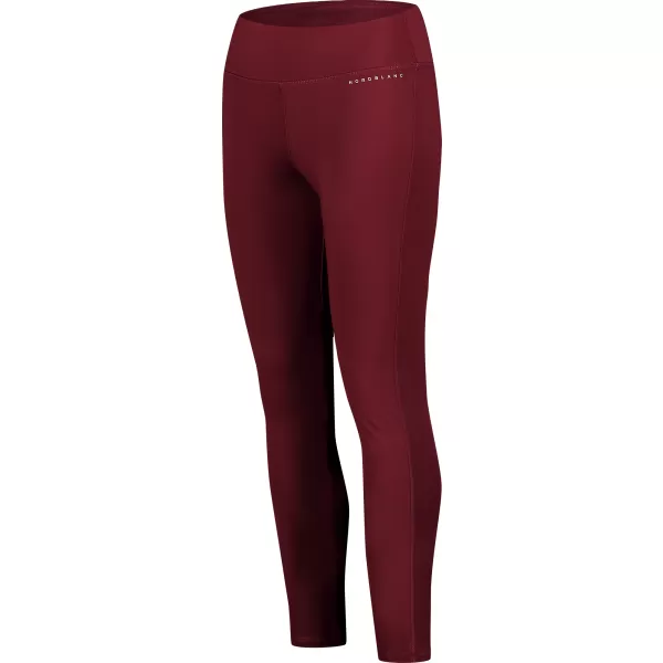  Női sport leggings NORDBLANC COMPLAINT NBWPL7779 BURGUNDIA 