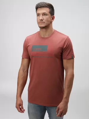 Férfi póló LOAP BOMEL CLM2362 BARNA