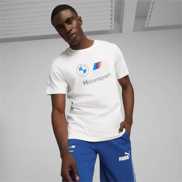  Férfi póló PUMA BMW MMS ESS LOGO TEE 621314-02 FEHÉR 