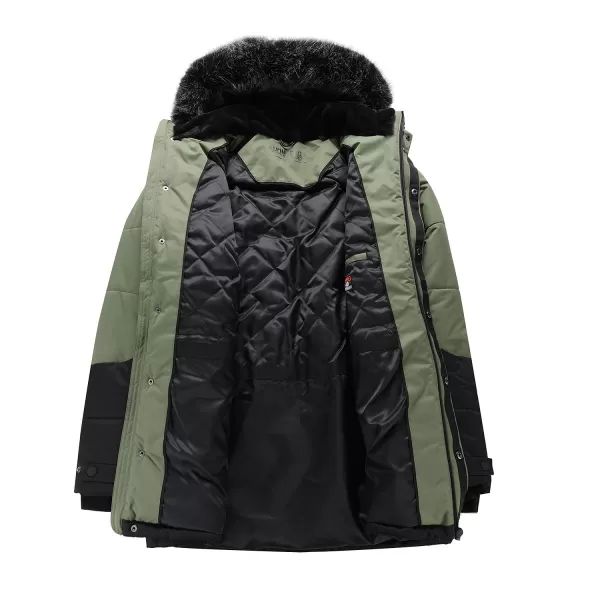  Kabát ALPINE PRO EGYP MJCB625 ZÖLD 