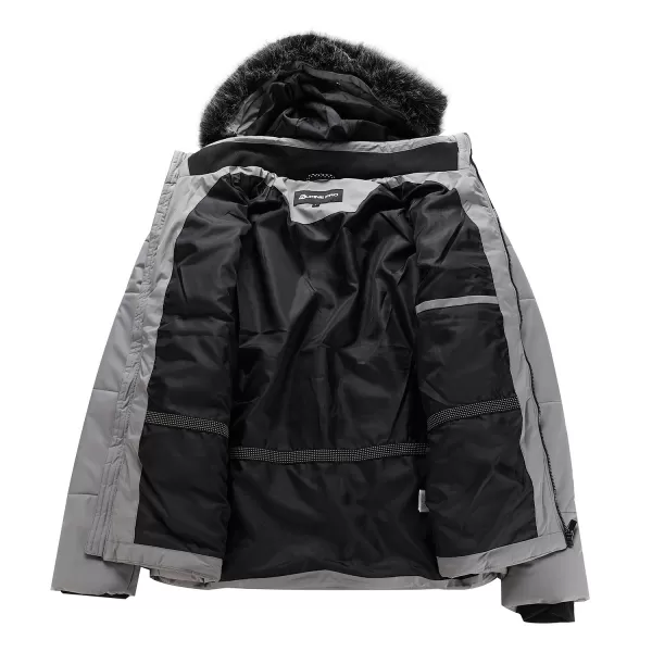  Kabát ALPINE PRO LODER MJCB626 SZÜRKE 