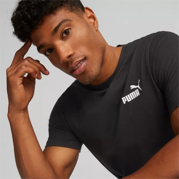  Férfi póló PUMA ESS SMALL LOGO TEE 586668-01 FEKETE 