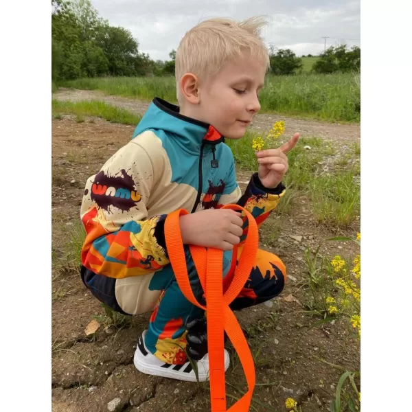  Gyermek softshell nadrág WAMU MOUNTAIN BIKE SVĚTLÁ SZÍNESEBB 