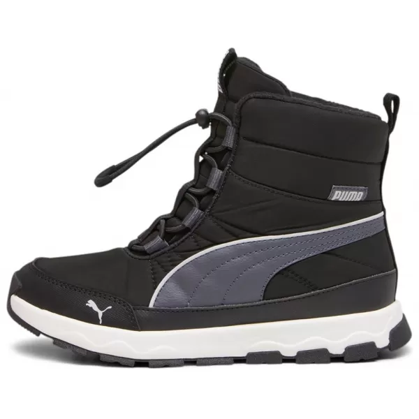  Gyerekcipők PUMA EVOLVE BOOT JR 392644-01 FEKETE 