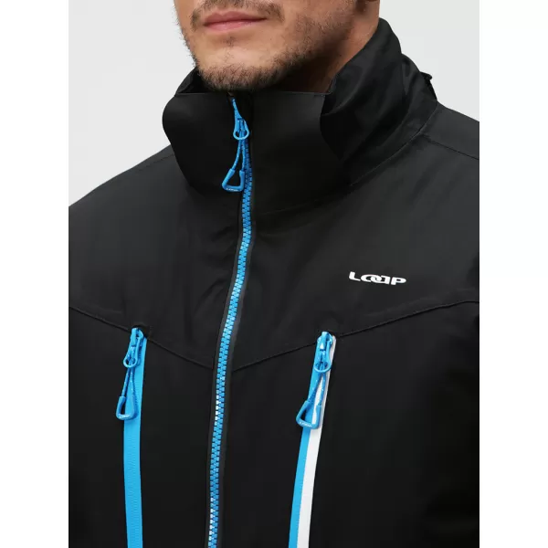  Férfi téli kabát LOAP FEDLIX OLM2329 FEKETE 