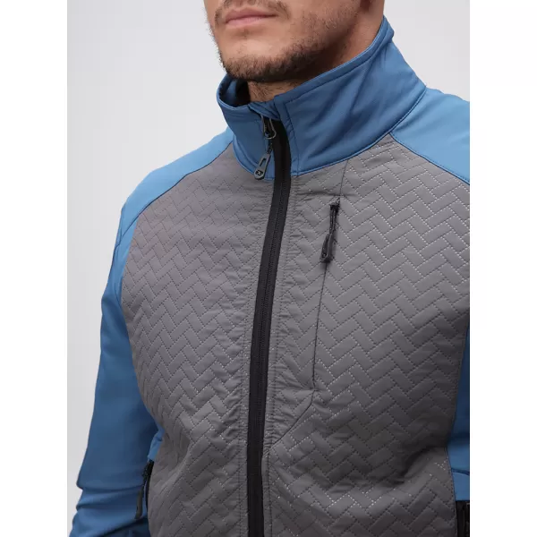  Férfi softshell kabát LOAP URVAL OLM2313 SÖTÉTKÉK 