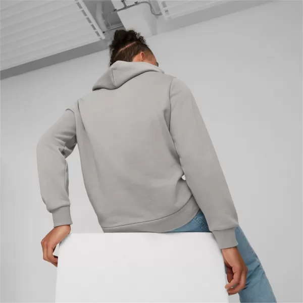 Férfi pulóver PUMA ESS BIG LOGO HOODIE FL (S) 586687-14 SZÜRKE 