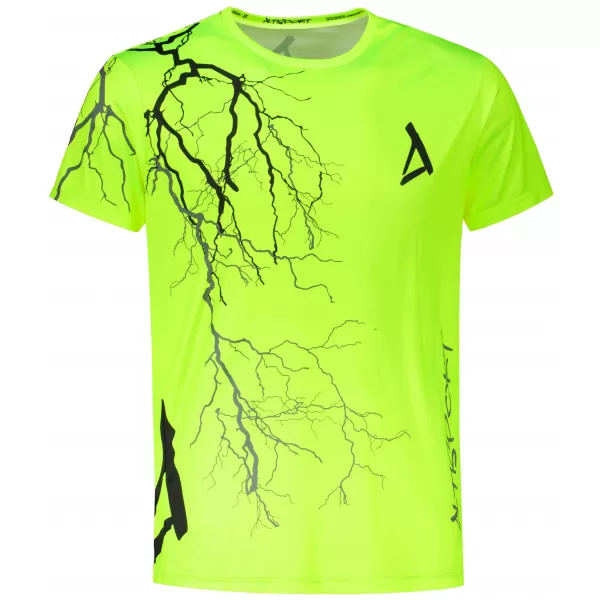  Prémium férfi póló ALTISPORT VOJ/ALM004TR01 NEON SÁRGA 
