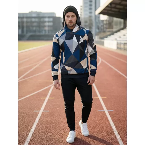  Prémium férfi pulóver ALTISPORT VOJ/ALM007MI01 SÖTÉTKÉK/BARNA 