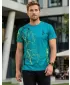 Prémium férfi póló ALTISPORT VOJ/ALM004TR01 KEROZIN/SÁRGA