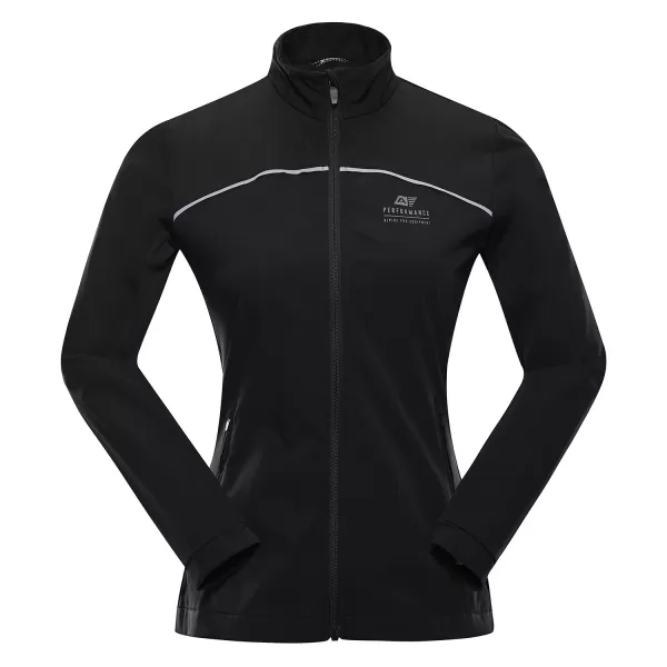  Női softshell dzseki ALPINE PRO GEROCA LJCB591 FEKETE 
