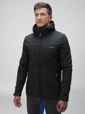 Férfi softshell kabát LOAP LUPRON OLM2307 SÖTÉTSZÜRKE